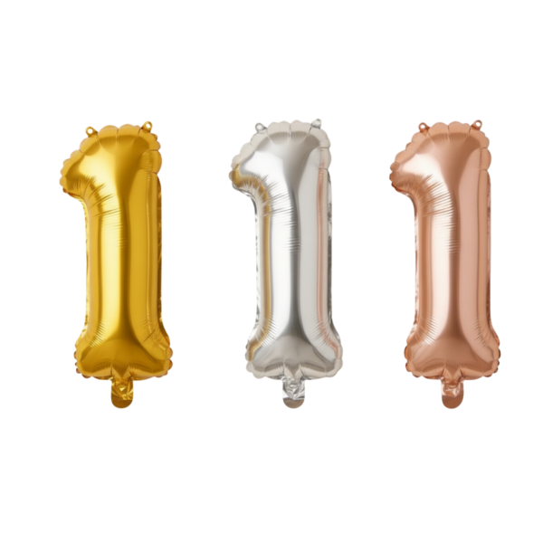 بالونات الأرقام