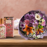 عطر Gucci Flora مع باقة بستان
